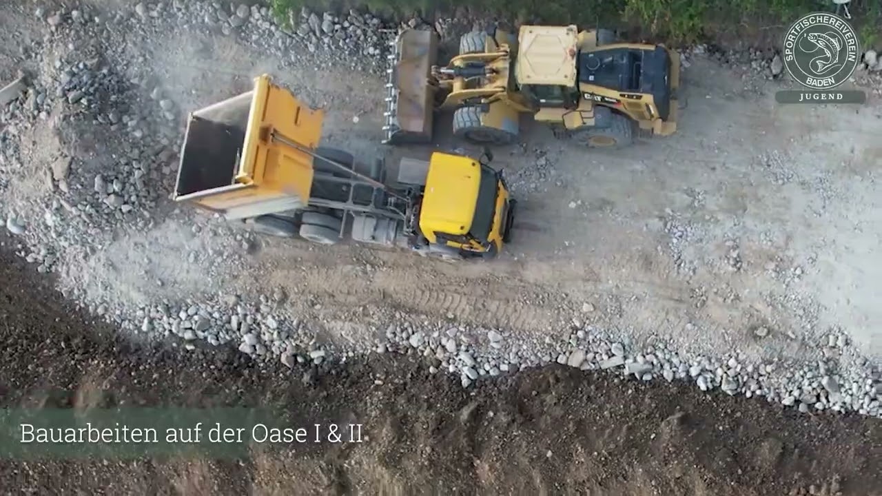 2023 - Neugestaltung unserer Oase Aufbau und Angelabenteuer