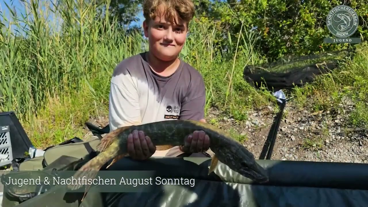 2023 - Unter Sternen angeln Jugend Nachtfischen im August